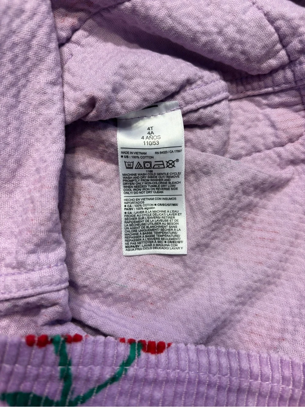 Old Navy Corduroy Cherries Pocket Skirt